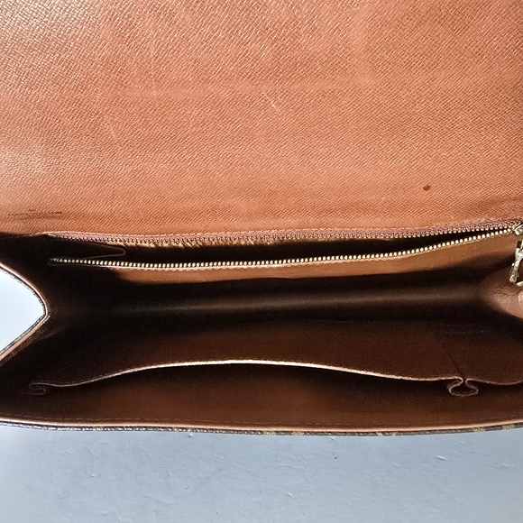 Louis Vuitton LV Pochette Dame GM Brown Monogram Clutch - Picture 9 of 14